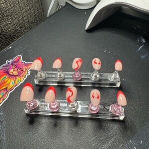 Devil’s Kiss Nails - Press-ons by Claws by Audrey